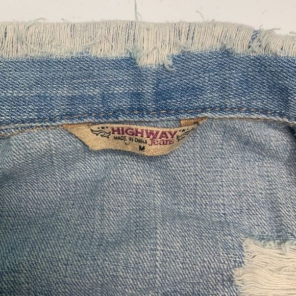 Highway Distressed Jean Jacket - Picture 8 of 10